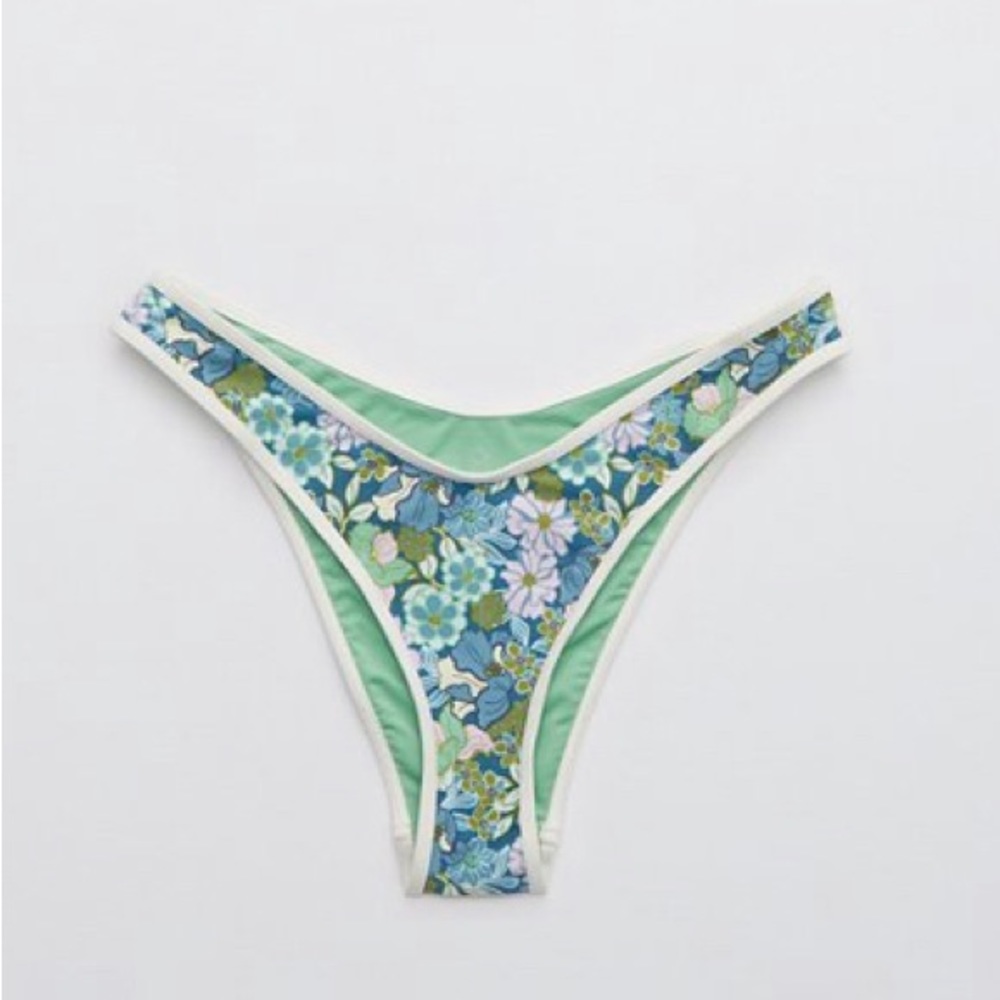 Aerie offline high cut bikini bottom large